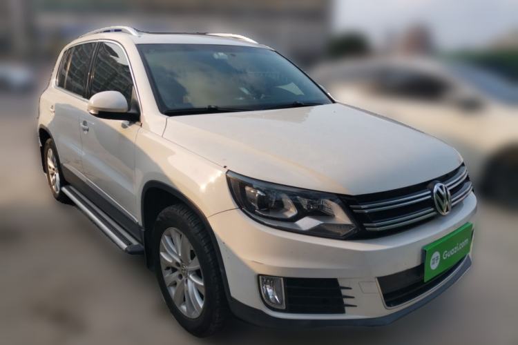Used Volkswagen Tiguan 2013 1.8TSI Automatic Two-Wheel Drive Luxury Model Front Right 45 Deg