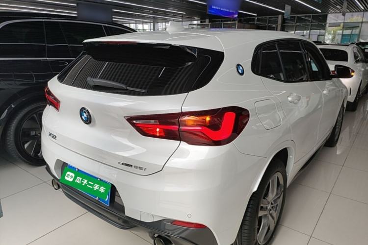 Used BMW X2 2023 sDrive25i M Sport Night Edition Rear Right 45 Deg