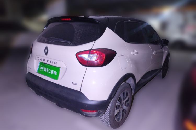 Used Renault Captur 2015 1.2T Automatic Comfort Edition Rear Right 45 Deg