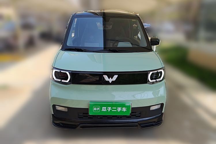 Used Wuling Hongguang MINIEV 2021 Macaron Fashion Model Lithium Iron Phosphate Front