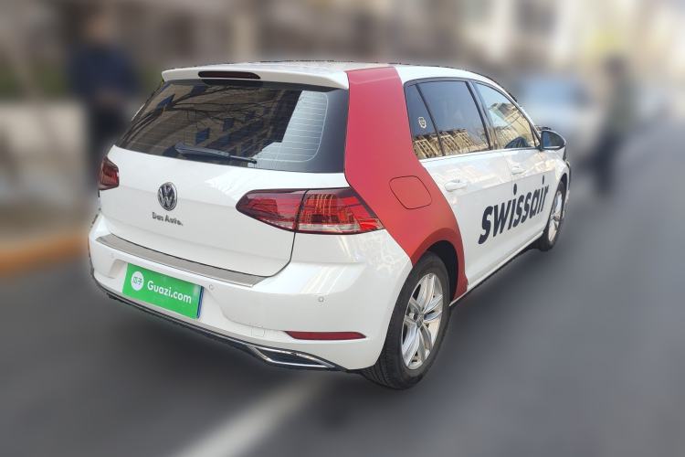 Used Volkswagen Golf 2019 280TSI DSG Comfort Version China VI Standard Rear Right 45 Deg