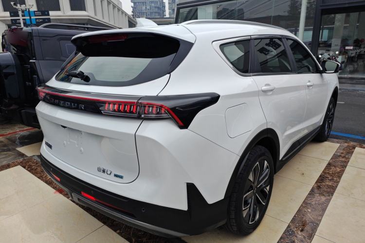 Used JETOUR Shanhai L7 2024 1.5T 120 km MAX 7-Seater Rear Right 45 Deg