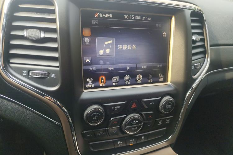 Used Jeep Grand Cherokee 2014 3.0TD Diesel Comfort Navigation Version Audio And AC Panel