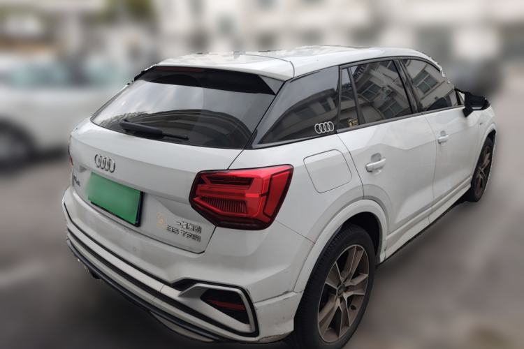 Used Audi Q2L 2022 35 TFSI Fashion Dynamic Model Rear Right 45 Deg