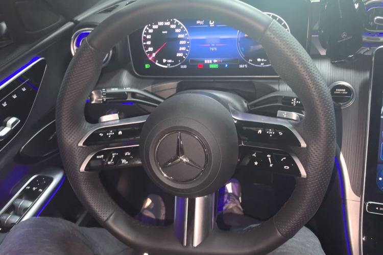 Used Mercedes-Benz C-Class New Energy 2024 Facelift C 350 eL Steering Wheel
