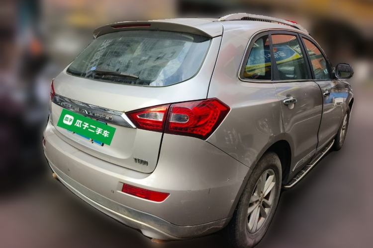 Used Zotye T600 2014 1.5T Manual Luxury Model Rear Right 45 Deg