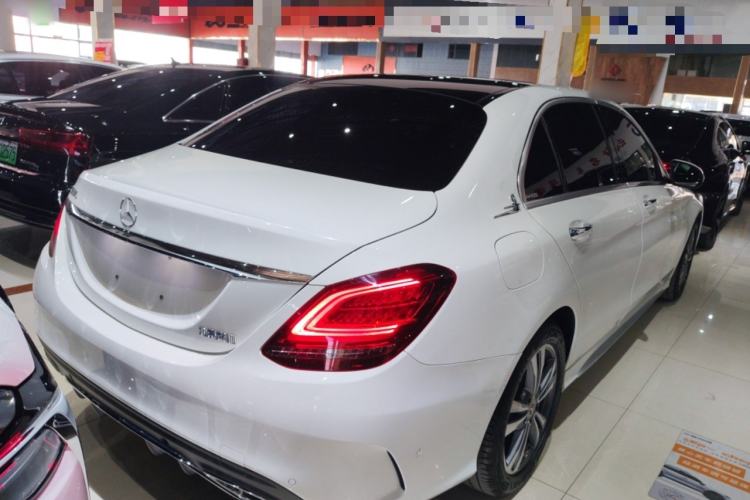 Used Mercedes-Benz C-Class 2021 C 200 L Fashion Edition Sport Version Rear Right 45 Deg