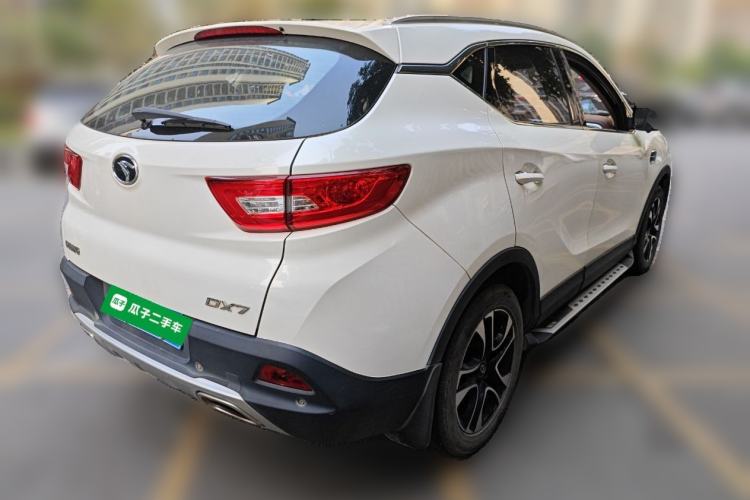 Used Soueast DX7 2018 1.5T Manual Luxury Model Rear Right 45 Deg