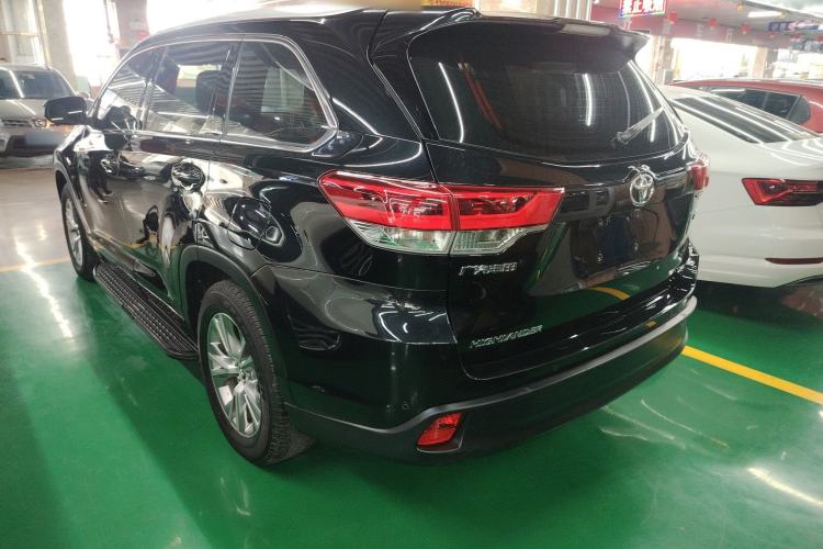 Used Toyota Highlander 2018 2.0T Four-Wheel Drive Elite Edition 7 Seats China VI Standard Rear Left 45 Deg
