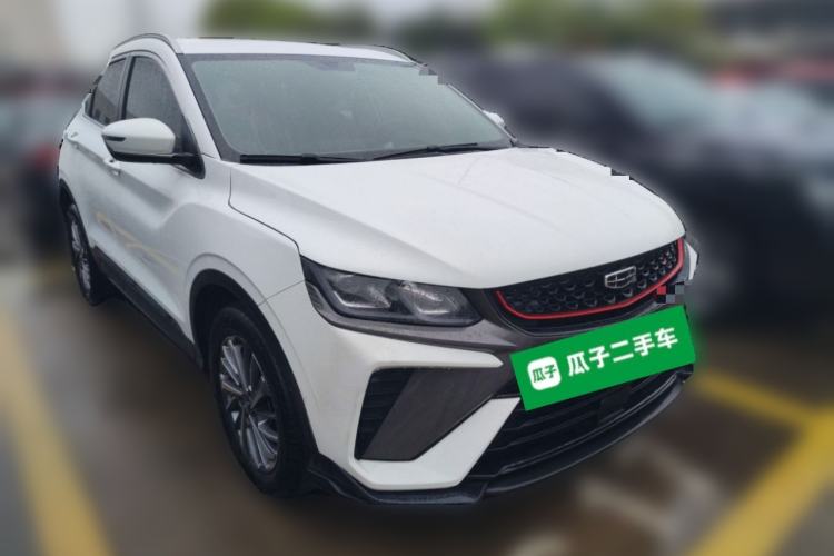 Used Geely Auto Coolray 2021 1.4T DCT Platinum Edition Front Right 45 Deg