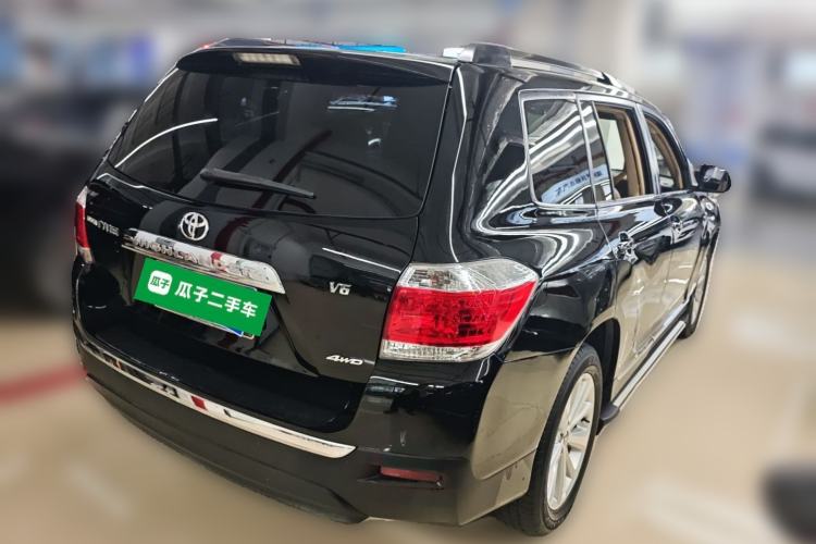 Used Toyota Highlander 2012 3.5L 4x4 7-Seater Luxury Edition with Navigation Rear Right 45 Deg