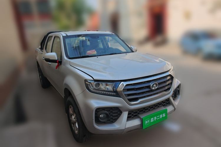 Used Great Wall Wingle 7 2020 2.0T Diesel Two-Wheel-Drive Crown Champion Business-Grade Large Double-Cab GW4D20M Front Right 45 Deg