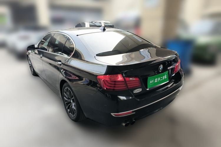 Used BMW 5 Series 2017 525Li Luxury Design Package Rear Left 45 Deg