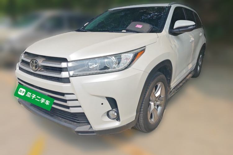 Used Toyota Highlander 2018 2.0T Four-Wheel Drive Luxury Version 7 Seats China VI Standard