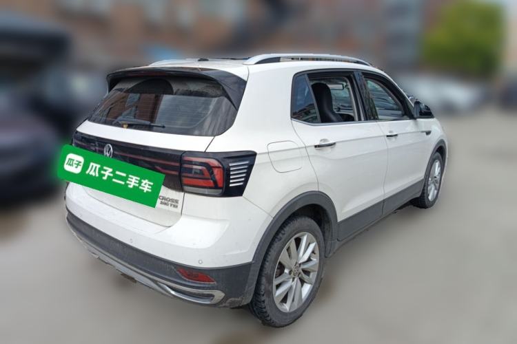 Used Volkswagen T-Cross 2020 280TSI DSG Comfort Edition Rear Right 45 Deg