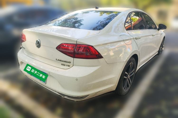 Used Volkswagen Lamando 2019 280TSI DSG Comfort Edition China VI standard Rear Right 45 Deg