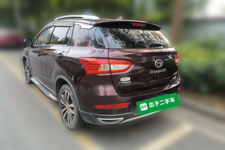 Used GAC Trumpchi GS4 2017 235T Automatic Two-Wheel Drive Luxury Smart Connectivity Version Rear Left 45 Deg
