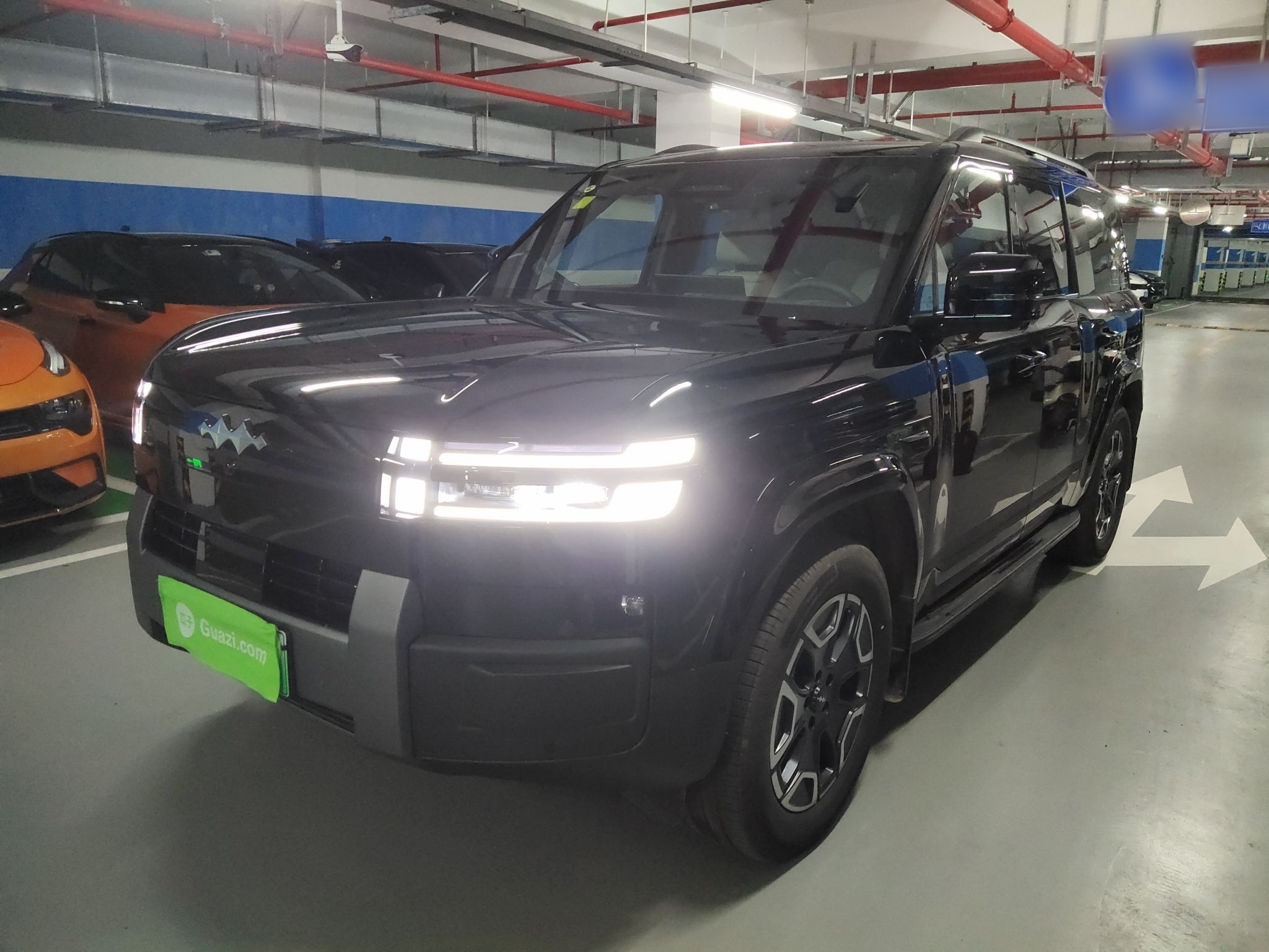 Parte inferior delantera