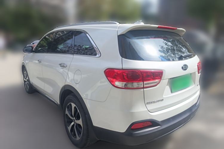Used Kia Sorento 2016 Sorento L 2.4L Gasoline 4WD Custom Edition 7 Seats China IV Standard Rear Left 45 Deg