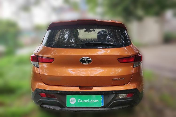 Used Soueast DX3 2016 1.5L Manual Flagship Version Rear