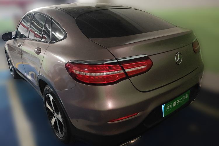 Used Mercedes-Benz GLC Coupe 2017 GLC 200 4MATIC Coupe SUV Rear Left 45 Deg