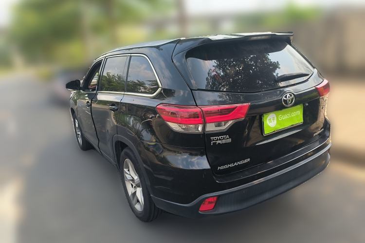 Used Toyota Highlander 2018 2.0T Four-Wheel Drive Luxury Edition 7 Seats China V Emission Standard Rear Left 45 Deg