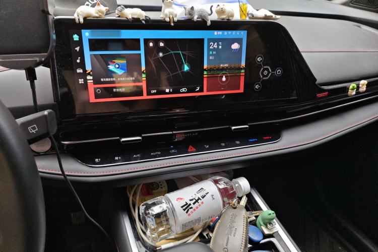 Used CHANGAN CS55PLUS 2024 3rd Generation 1.5T DCT Light-Year Edition Audio And AC Panel