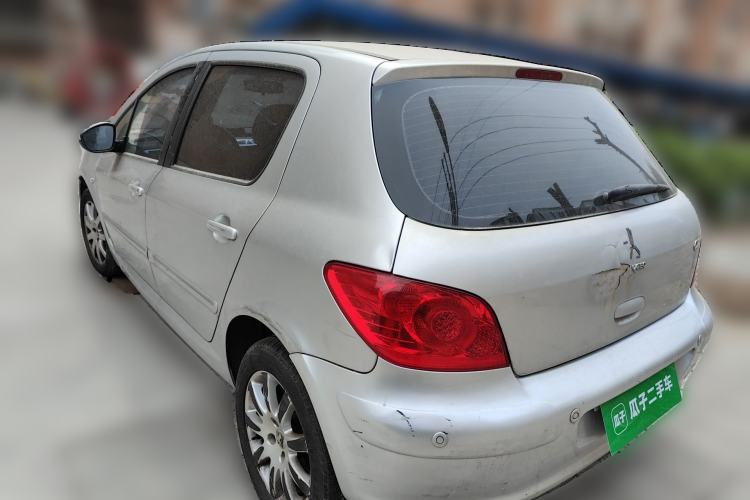 Used Peugeot 307 2013 Hatchback 1.6L Automatic Comfort Edition Rear Left 45 Deg