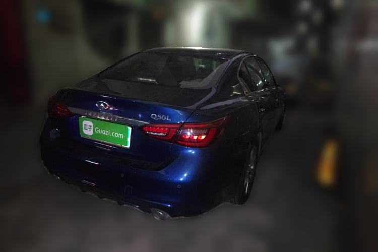 Used Infiniti Q50L 2018 2.0T Comfort Edition China V Standard Rear Right 45 Deg