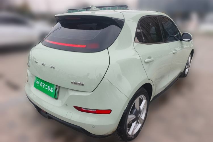 Used ORA Good Cat 2023 401 km Standard Range Premium Version Lithium Iron Phosphate Rear Right 45 Deg