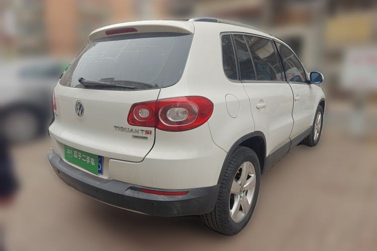 Used Volkswagen Tiguan 2012 1.8TSI Automatic All-Wheel Drive Elite Edition Rear Right 45 Deg