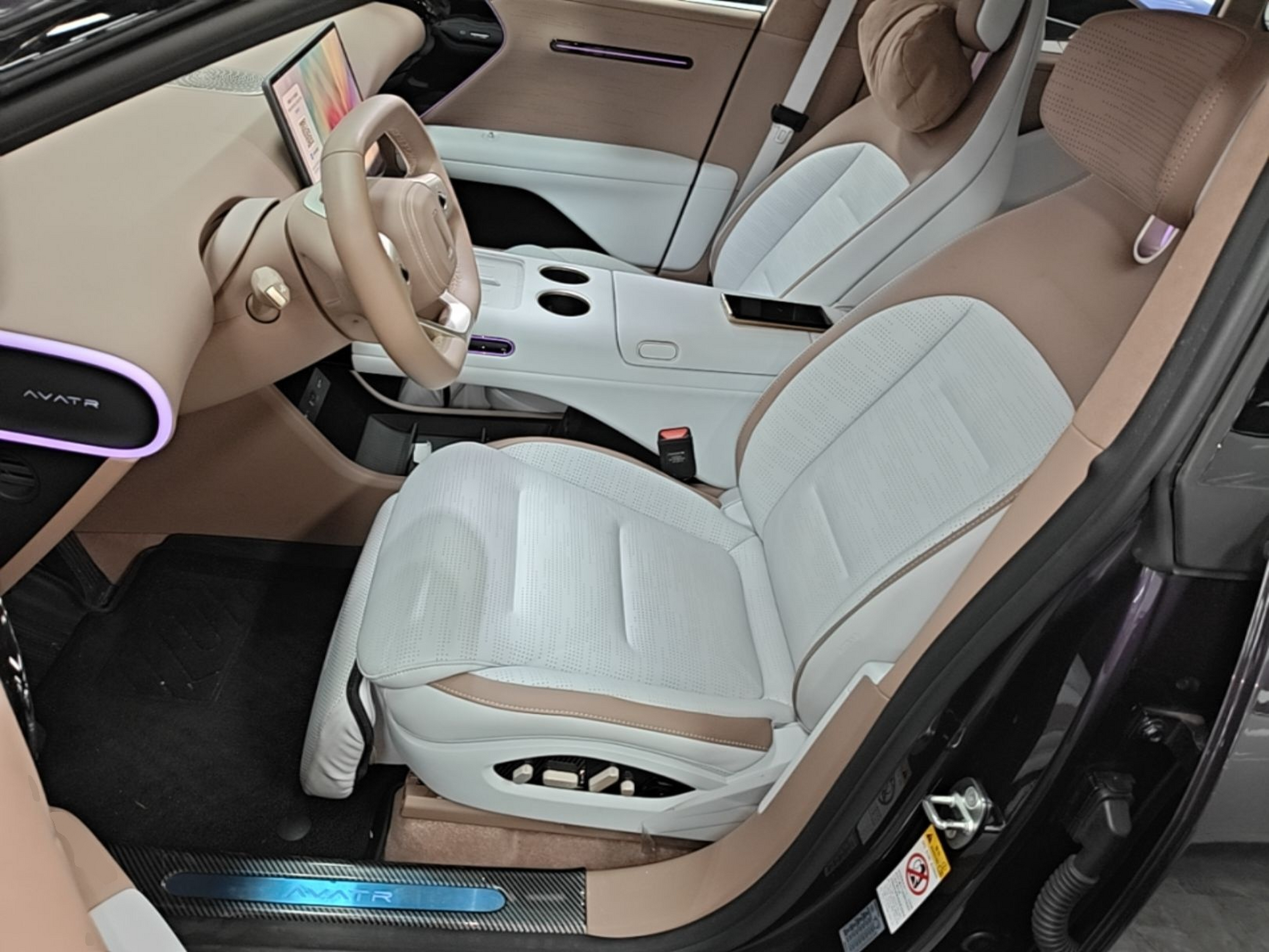 Avant de la voiture