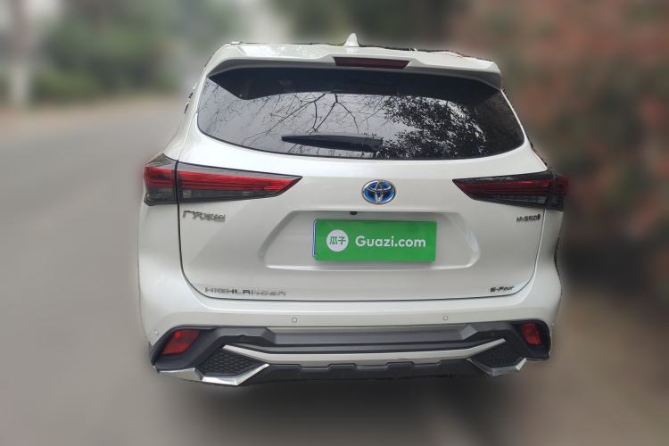 Used Toyota Highlander 2022 Dual-Engine 2.5L Four-Wheel Drive Prestige Version 7 Seats Rear