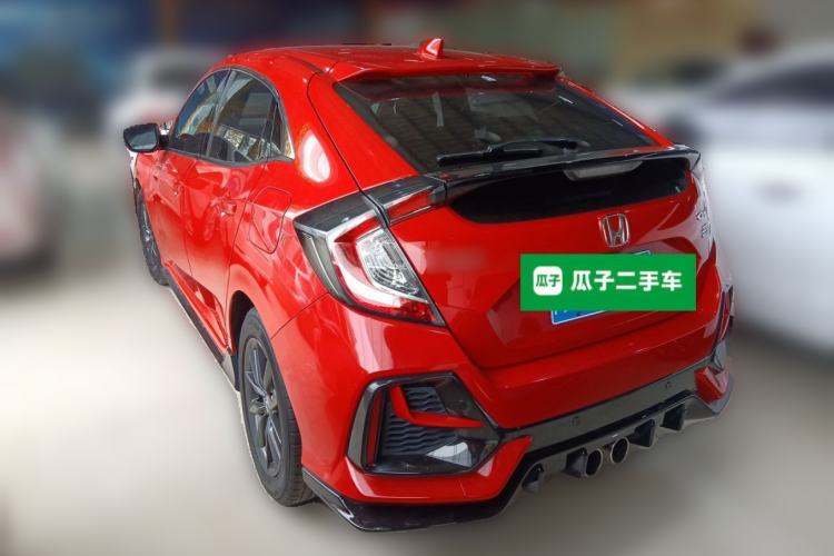 Used Honda Civic 2021 HATCHBACK 220TURBO CVT New Trendsetter Rear Left 45 Deg