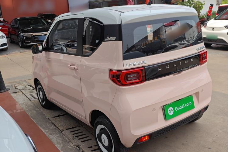 Used Wuling Hongguang MINIEV 2021 Macaron Premium Model – Lithium Iron Phosphate Rear Left 45 Deg
