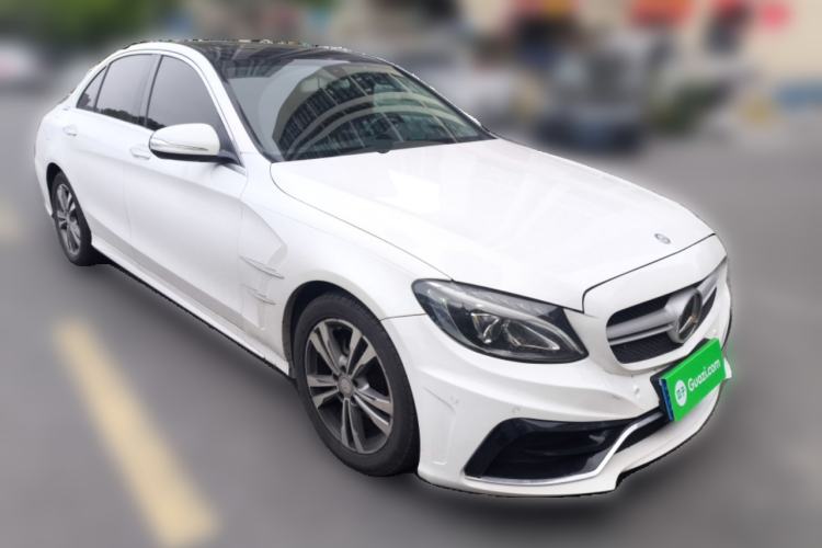 Used Mercedes-Benz C-Class 2016 C 200 L Sport Edition Front Right 45 Deg
