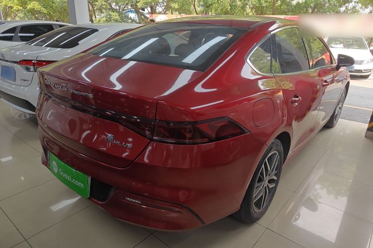 Used BYD Qin PLUS 2021 DM-i 55KM Flagship Model Rear Right 45 Deg