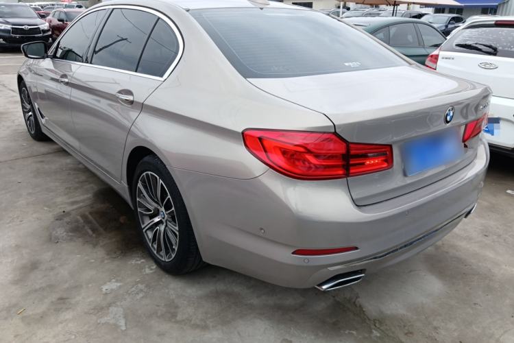 Used BMW 5 Series 2018 Revised Version 530Li Leading Edition Luxury Package Rear Left 45 Deg