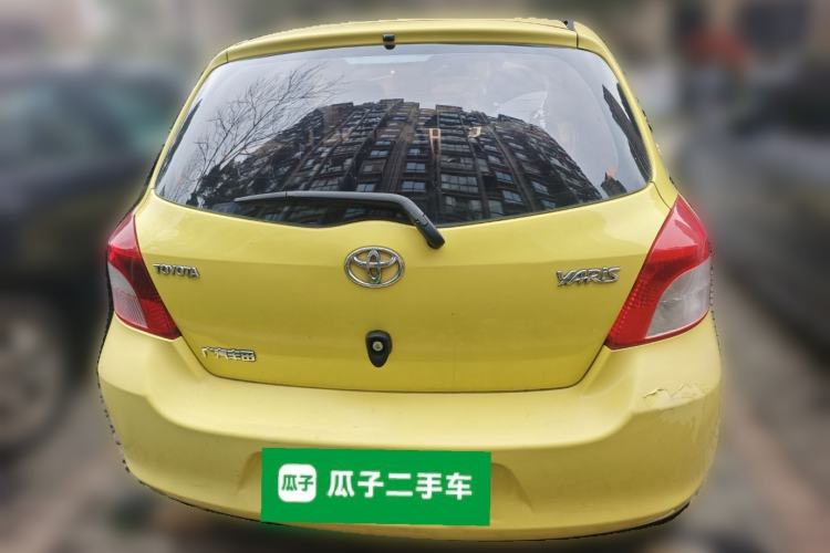 Used Toyota Yaris 2011 1.6E Automatic Charm Edition Rear