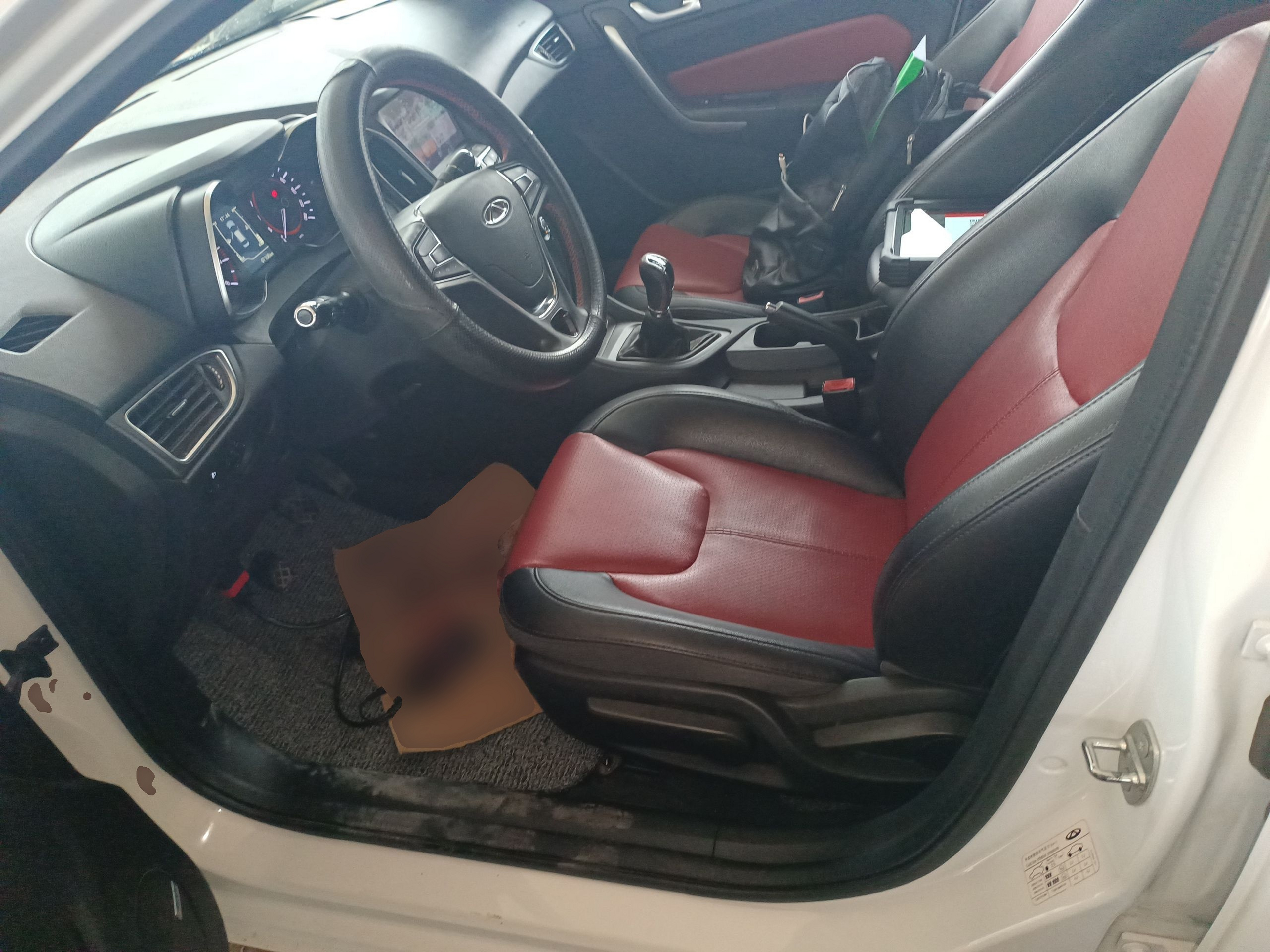 Interior delantero