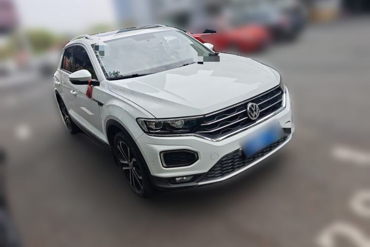 Used Volkswagen T-ROC 2018 280TSI DSG Two-Wheel-Drive Comfort Version China V Standard Front Right 45 Deg