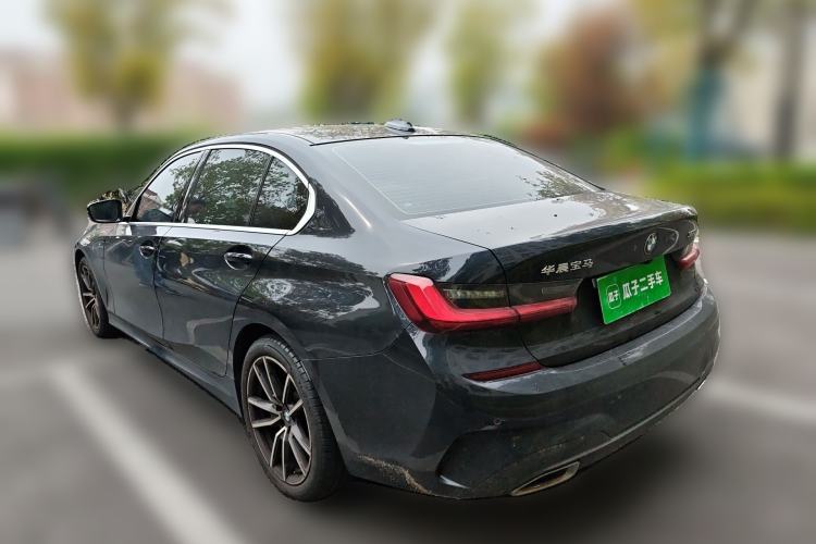 Used BMW 3 Series 2022 320Li M Sport Package Rear Left 45 Deg