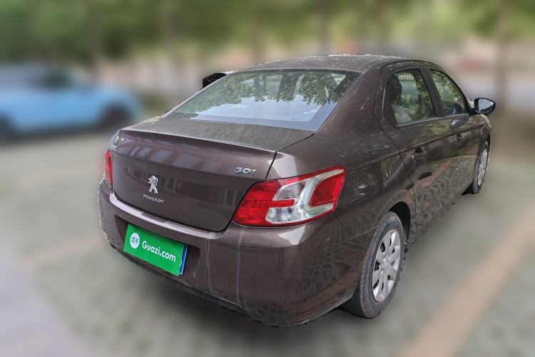 Used Peugeot 301 2014 1.6L Manual Comfort Edition Rear Right 45 Deg