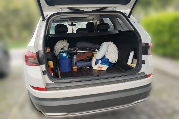 Used Skoda Kodiaq 2018 Facelifted TSI330 5-Seater Two-Wheel-Drive Luxury Enjoyment Edition Trunk