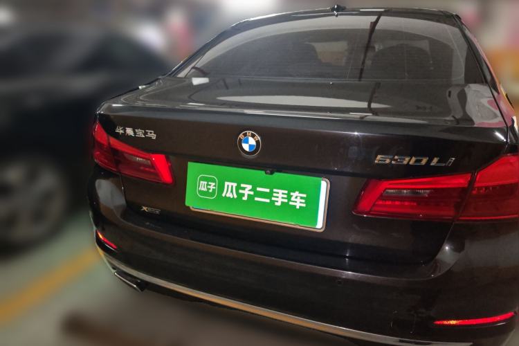 Used BMW 5 Series 2019 Updated 530Li xDrive Luxury Package Rear