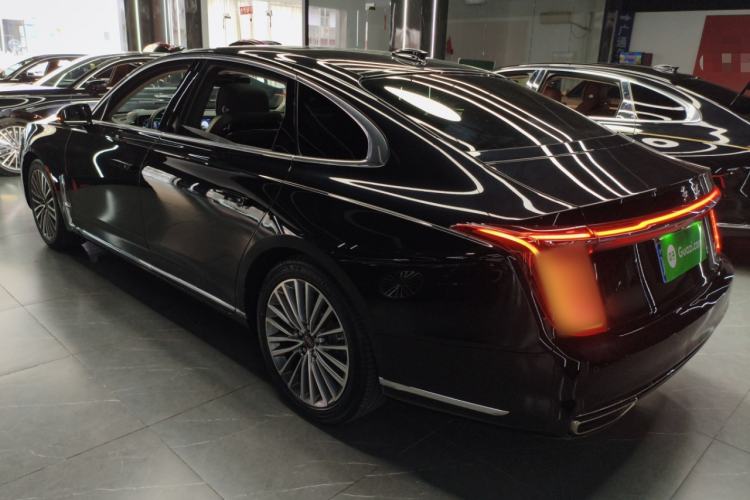 Used Hongqi H9 2022 2.0T Smart Connect Flagship Edition Rear Left 45 Deg