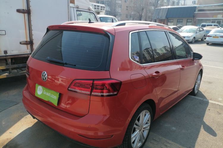 Used Volkswagen Golf Sportsvan 2016 280TSI Automatic Flagship Model Rear Right 45 Deg