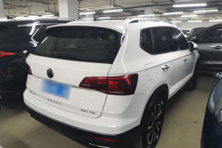 Used Volkswagen Tharu 2022 280TSI Two-Wheel-Drive Luxury Edition Rear Right 45 Deg