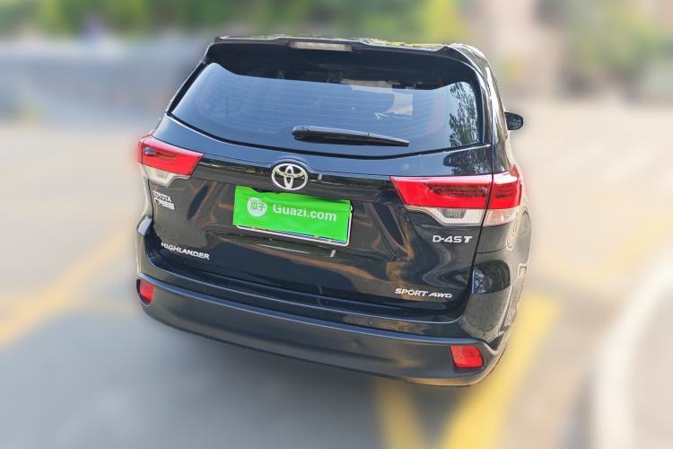 Used Toyota Highlander 2018 2.0T Four-Wheel Drive Luxury Edition 7 Seats China V Emission Standard