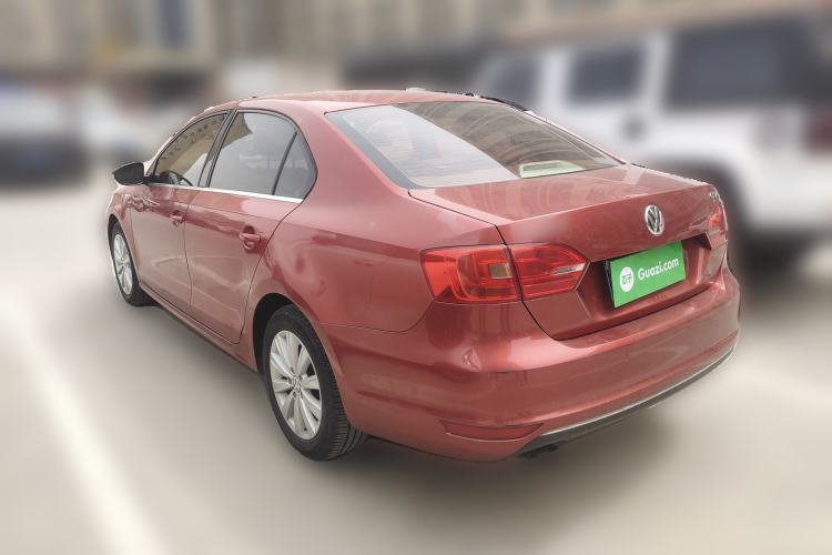 Used Volkswagen Sagitar 2014 1.4TSI Automatic Luxury Model Rear Left 45 Deg